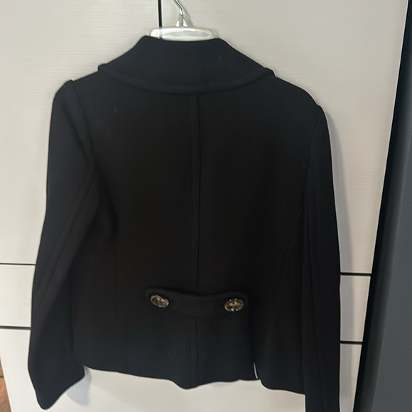 Banana republic short, black, pea coat, double breasted size small like new - Picture 6 of 6